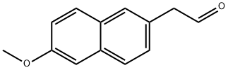 2-Naphthaleneacetaldehyde, 6-methoxy- Struktur