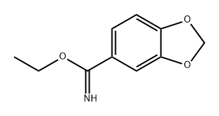 1,3-Benzodioxole-5-carboximidic acid, ethyl ester