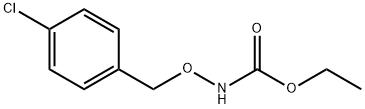 Carbamic acid, [(4-chlorophenyl)methoxy]-, ethyl ester (9CI) Struktur