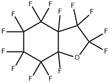 Benzofuran, 2,2,3,3,3a,4,4,5,5,6,6,7,7,7a-tetradecafluorooctahydro- Struktur