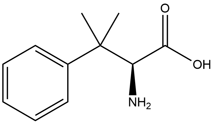 2-Amino-3-methyl-3-phenylbutanoic acid Struktur