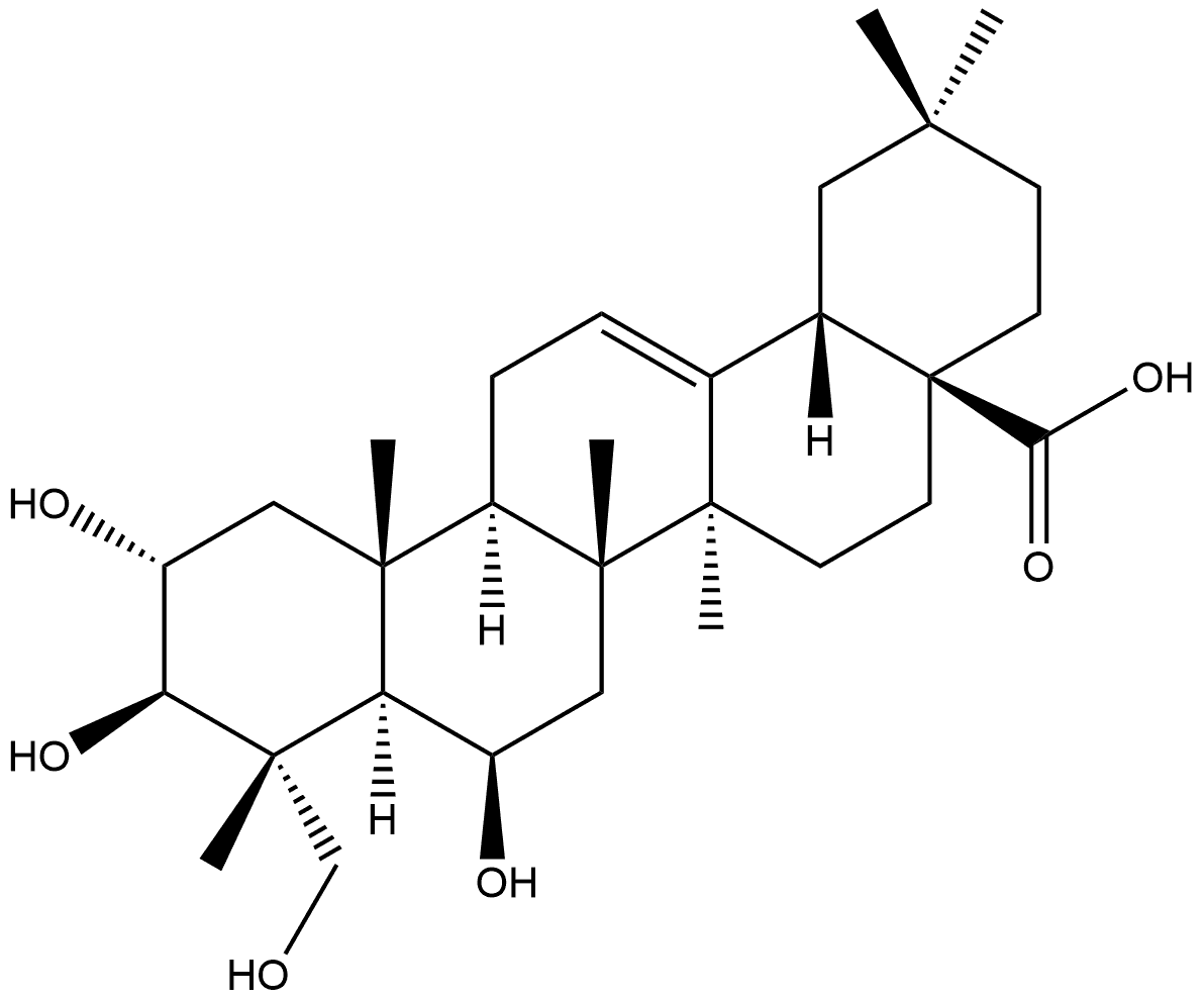 Terminolic acid Struktur