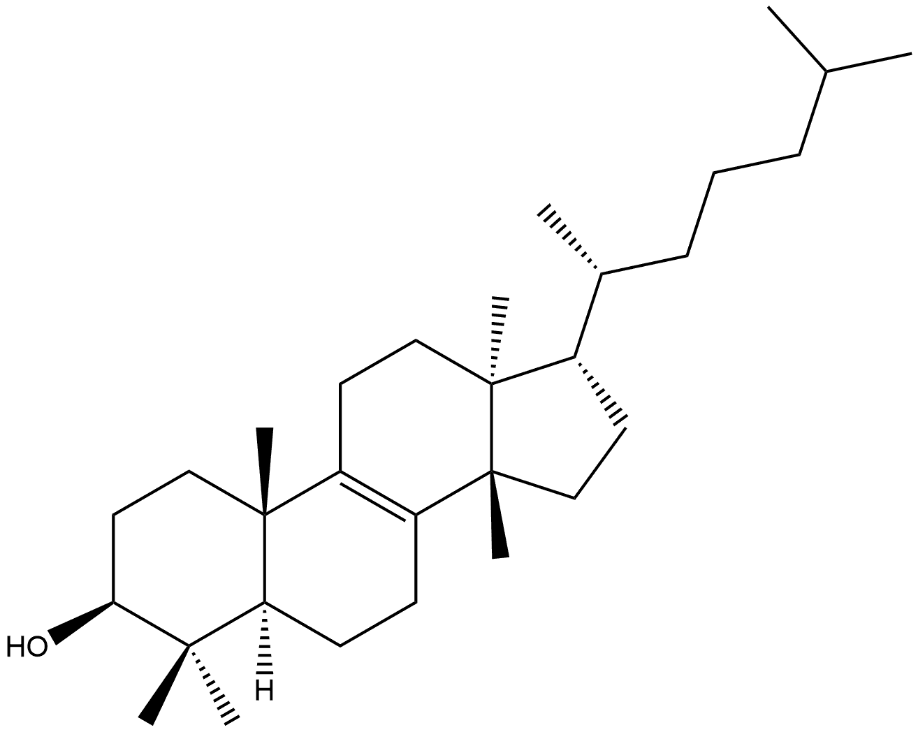 Dihydroeuphol Struktur