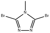 4H-1,2,4-Triazole, 3,5-dibromo-4-methyl- Struktur