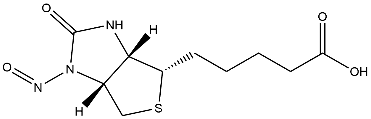 1′-Nitrosobiotin Struktur