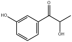 1-Propanone, 2-hydroxy-1-(3-hydroxyphenyl)- Struktur