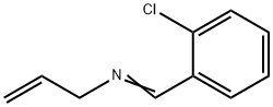 2-Propen-1-amine, N-[(2-chlorophenyl)methylene]- Struktur