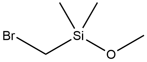 Silane, (bromomethyl)methoxydimethyl- Struktur