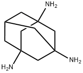 Tricyclo[3.3.1.13,7]decane-1,3,5-triamine Struktur