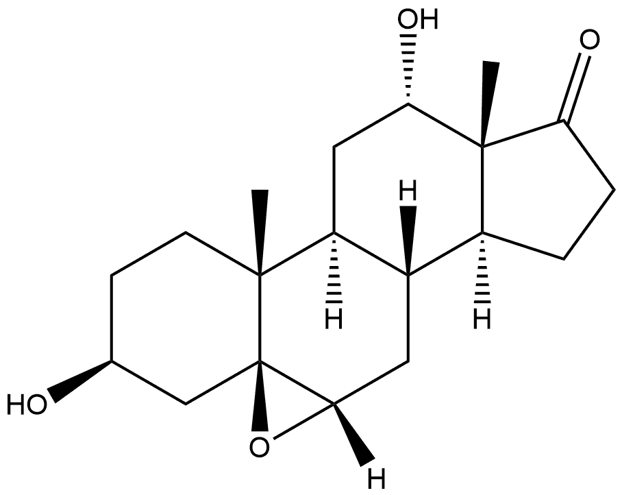 Androstan-17-one, 5,6-epoxy-3,12-dihydroxy-, (3β,5β,6β,12α)- (9CI)