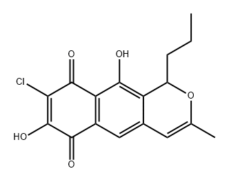 Chloroquinocin Struktur