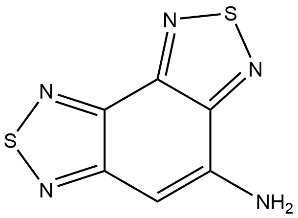 BENZO[1,2-C:3,4-C']BIS[1,2,5]THIADIAZOL-4-YLAMINE Struktur