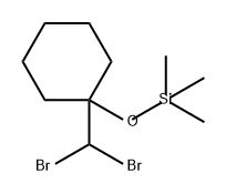 Cyclohexane, 1-(dibromomethyl)-1-[(trimethylsilyl)oxy]-