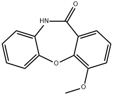 Dibenz[b,f][1,4]oxazepin-11(10H)-one, 4-methoxy- Struktur