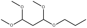 Propane, 1,1,3-trimethoxy-3-propoxy- Struktur