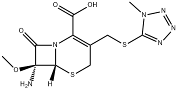 Cefmetazole sodium Impurity 7 Struktur