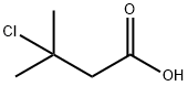 Butanoic acid, 3-chloro-3-methyl- Structure