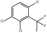 Benzene, 1,2,4-trichloro-3-(trifluoromethyl)- Struktur