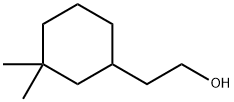 Cyclohexaneethanol, 3,3-dimethyl- Struktur