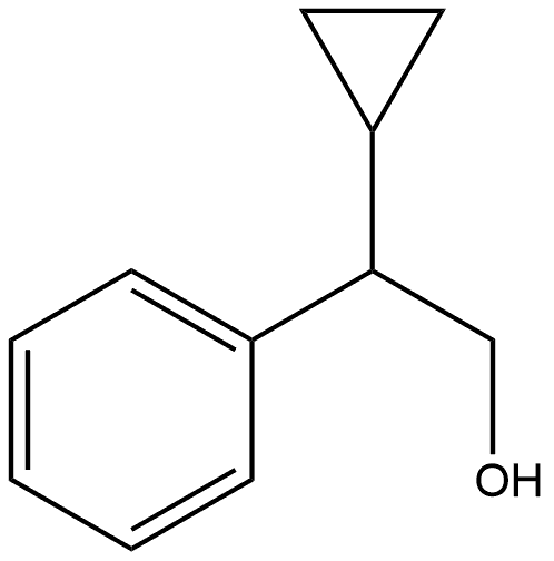 Benzeneethanol, β-cyclopropyl- Struktur