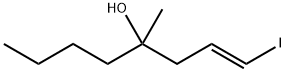 1-Octen-4-ol, 1-iodo-4-methyl-, (E)- (9CI) Struktur