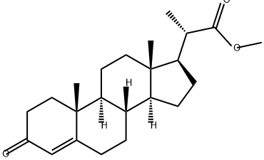 Pregn-4-ene-20-carboxylic acid, 3-oxo-, methyl ester, (20S)-