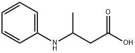 Butanoic acid, 3-(phenylamino)- Struktur