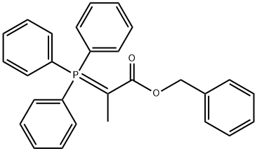 Propanoic acid, 2-(triphenylphosphoranylidene)-, phenylmethyl ester Struktur