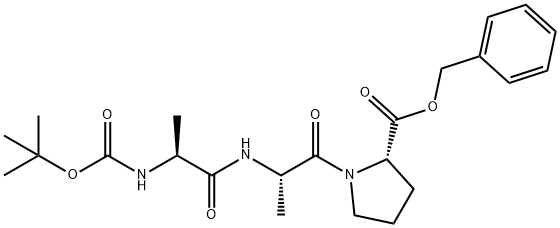 L-Proline, N-[(1,1-dimethylethoxy)carbonyl]-L-alanyl-L-alanyl-, phenylmethyl ester (9CI)