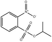 Benzenesulfonic acid, 2-nitro-, 1-methylethyl ester Struktur