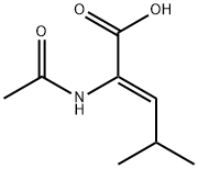 2-Pentenoic acid, 2-(acetylamino)-4-methyl-, (2Z)-