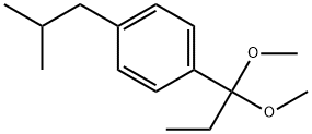 Benzene, 1-(1,1-dimethoxypropyl)-4-(2-methylpropyl)-