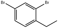 Benzene, 2,4-dibromo-1-ethyl- Struktur