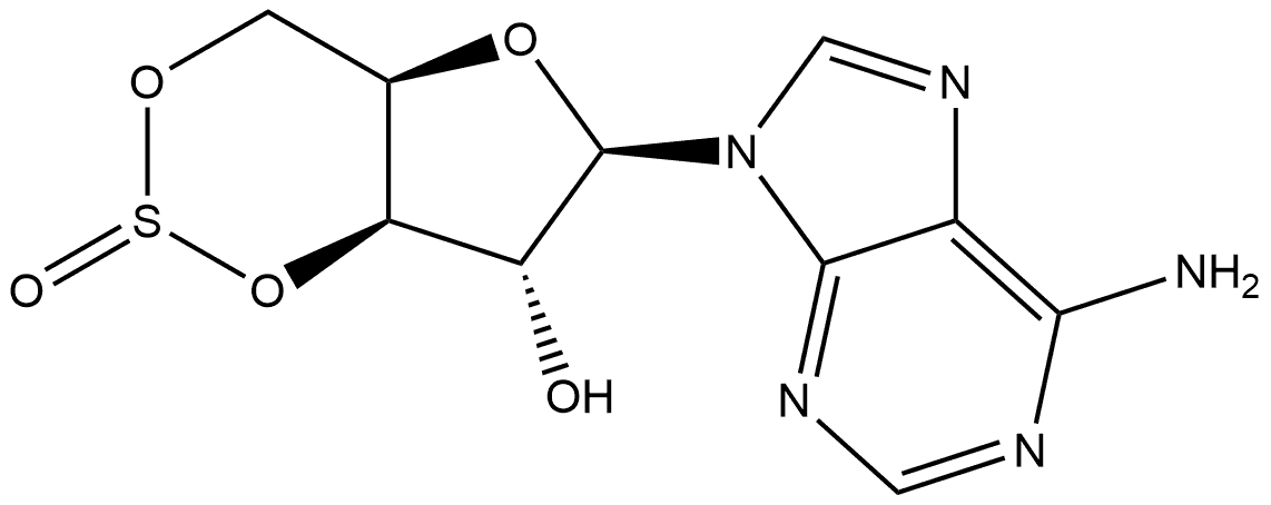 9H-Purin-6-amine, 9-(3,5-O-sulfinyl-β-D-xylofuranosyl)-