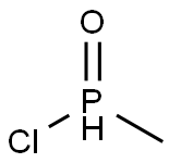 Phosphinic chloride, methyl- (9CI) Struktur