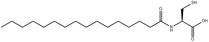 L-Cysteine, N-(1-oxohexadecyl)-