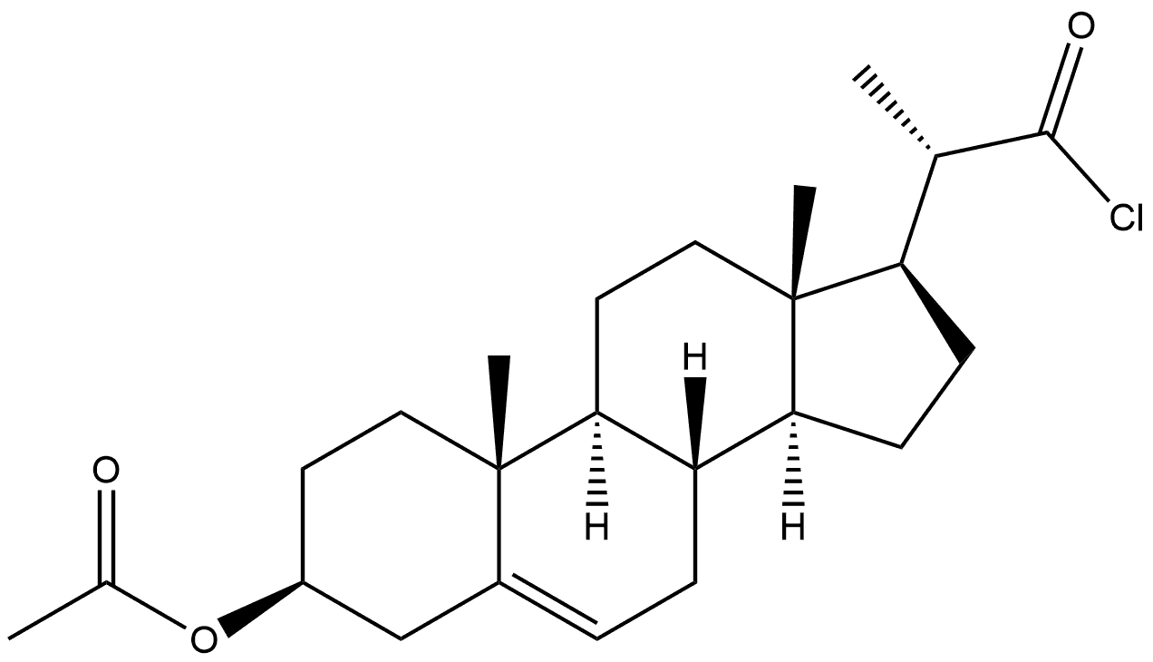 Pregn-5-ene-20-carbonyl chloride, 3-(acetyloxy)-, (3β,20S)- (9CI)