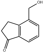 1H-Inden-1-one, 2,3-dihydro-4-(hydroxymethyl)- Struktur