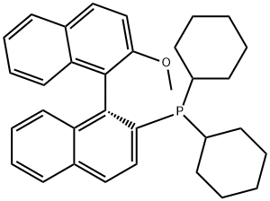 Phosphine, dicyclohexyl[(1S)-2'-methoxy[1,1'-binaphthalen]-2-yl]- (9CI) Struktur