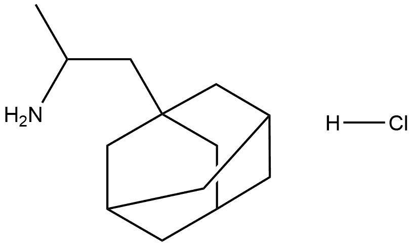 (S)-1-(adamantan-1-yl)propan-2-amine hydrochloride Struktur