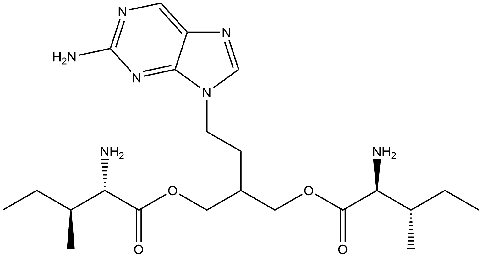 Famciclovir Impurity 84 Struktur