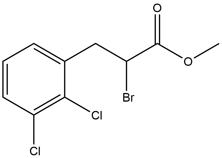 Benzenepropanoic acid, α-bromo-2,3-dichloro-, methyl ester