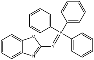 2-Benzoxazolamine, N-(triphenylphosphoranylidene)- Struktur