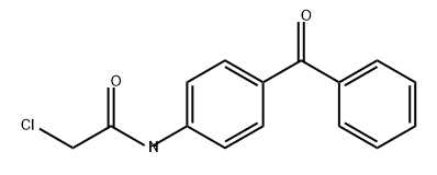 Acetamide, N-(4-benzoylphenyl)-2-chloro- Struktur