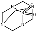 9-Thia-1,3,5,7-tetraazatricyclo[3.3.1.13,7]decane9,9-dioxide Struktur