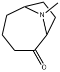 9-Azabicyclo[4.2.1]nonan-2-one,9-methyl-(9CI) Struktur