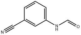 Formamide, N-(3-cyanophenyl)- Struktur