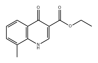 3-Quinolinecarboxylic acid, 1,4-dihydro-8-methyl-4-oxo-, ethyl ester