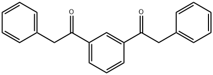 Ethanone, 1,?1'-?(1,?3-?phenylene)?bis[2-?phenyl- Struktur