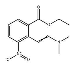 Benzoic acid, 2-[2-(dimethylamino)ethenyl]-3-nitro-, ethyl ester